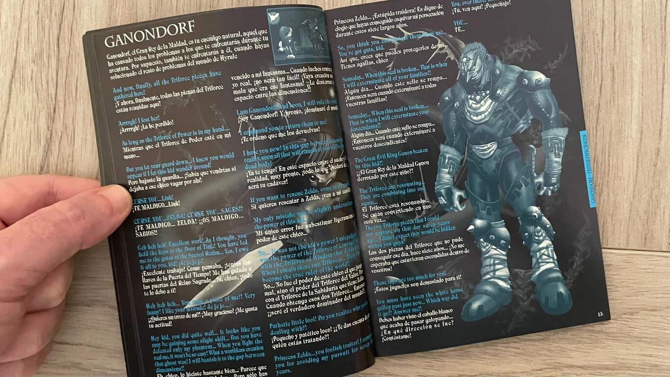 Ocarina of Time - 'Guía de textos' (Texts Guide)